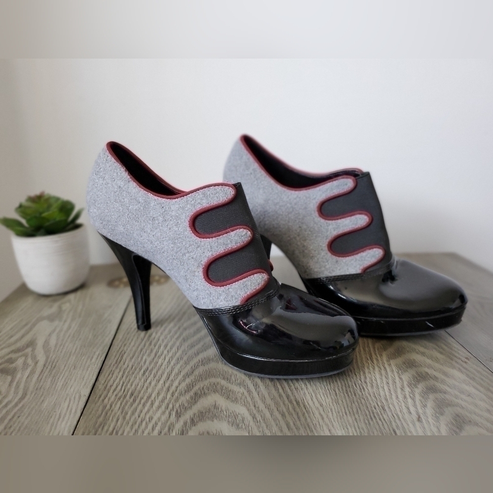 M.P.S  high heel booties. Size 8.5